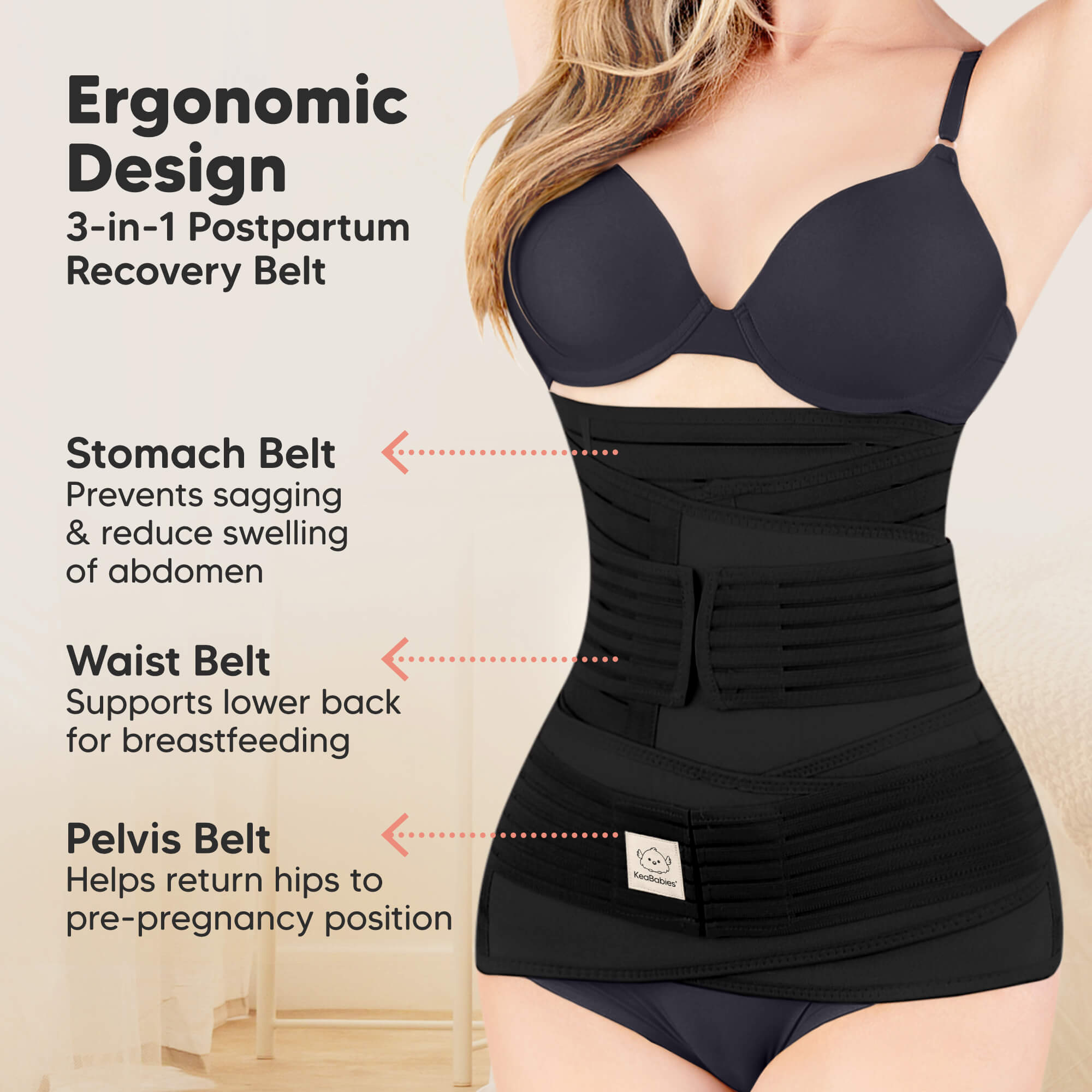 Revive 3-in-1 Postpartum Recovery Support Belt