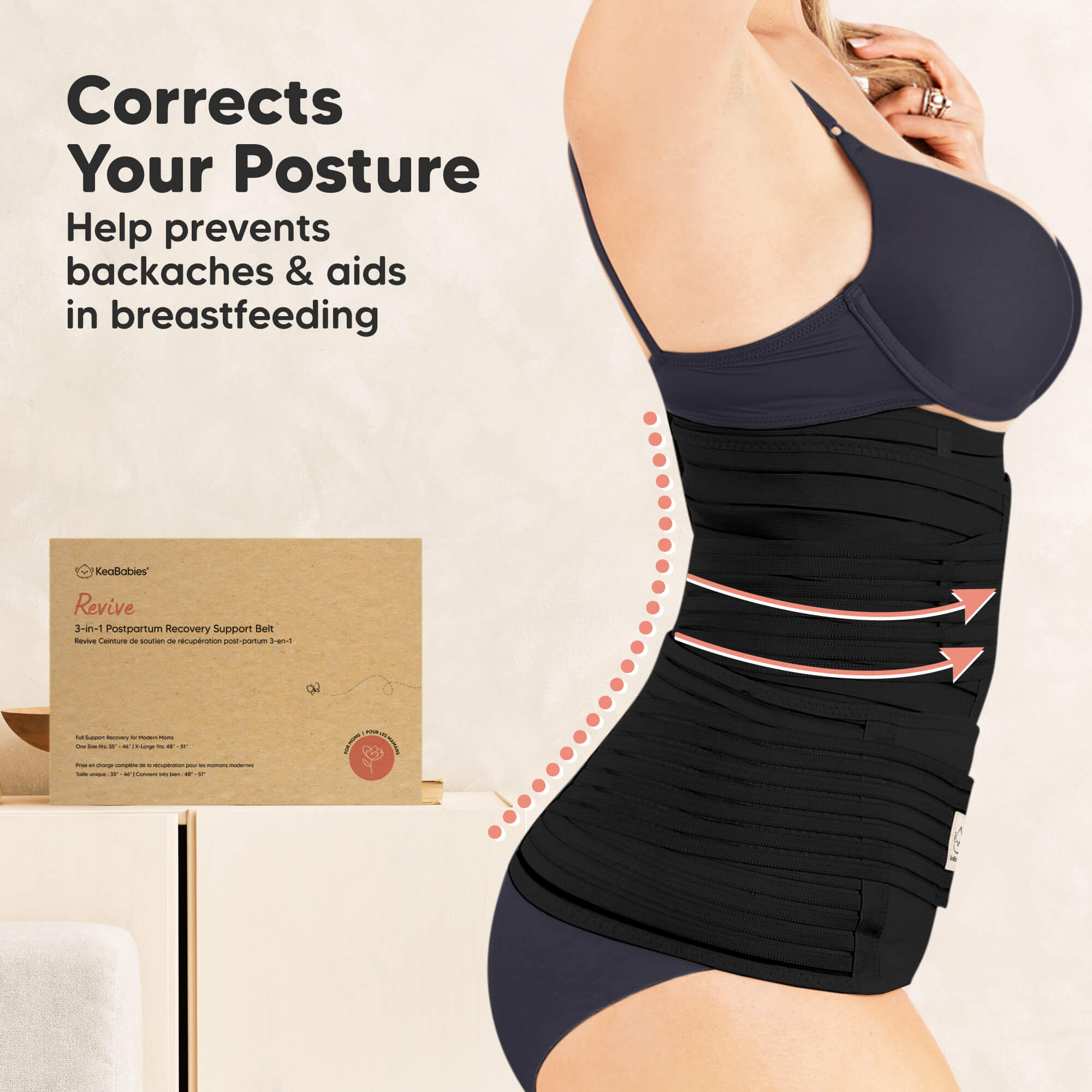 Revive 3-in-1 Postpartum Recovery Support Belt