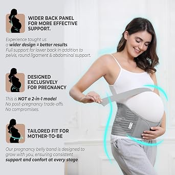 What is the NeoTech Care Pregnancy Support Maternity Belt designed for?
What size is the NeoTech Care Maternity Belt and how do I choose the right fit?