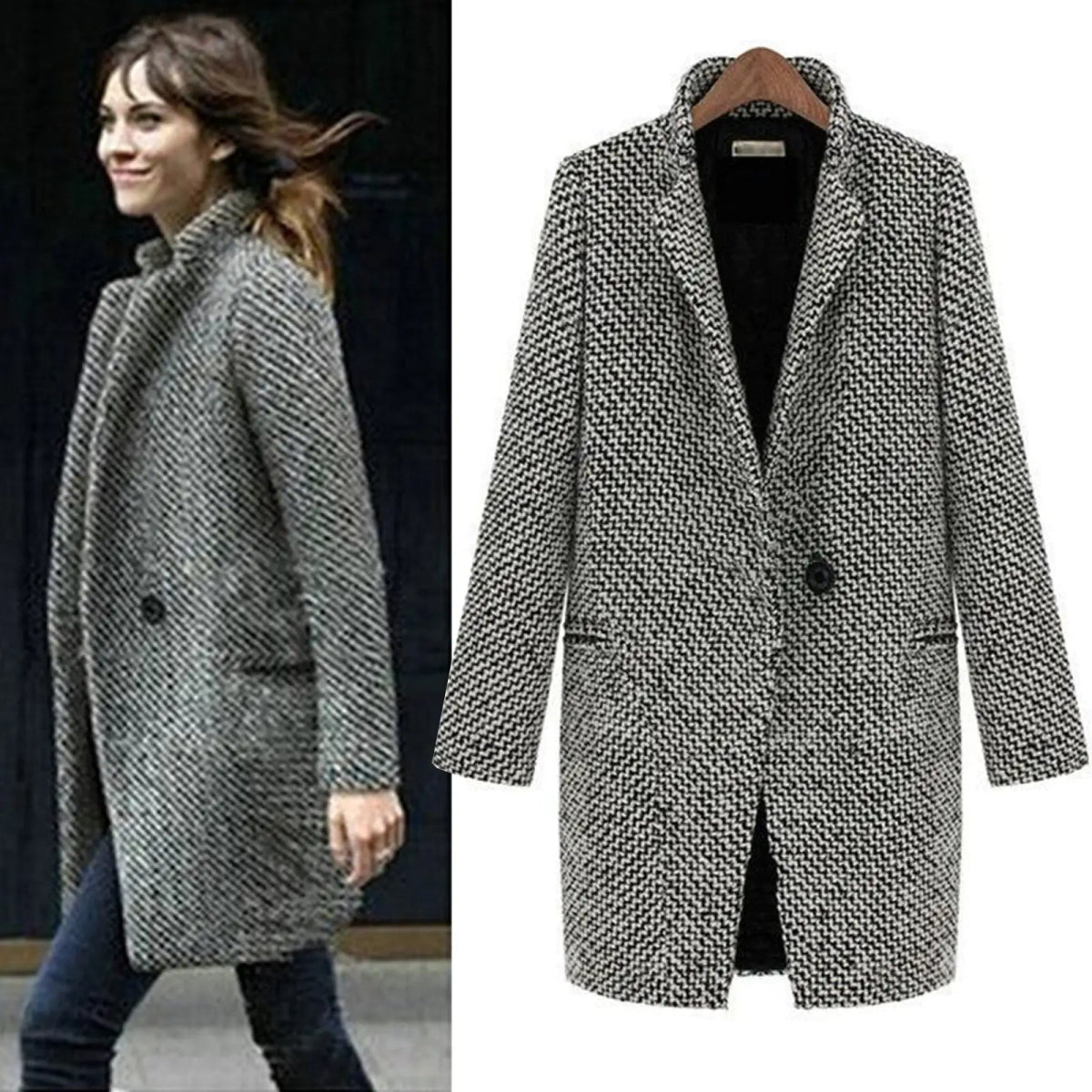 Adelina™ - Mooie kwaliteit damesjas voor de winter - odelly.nl