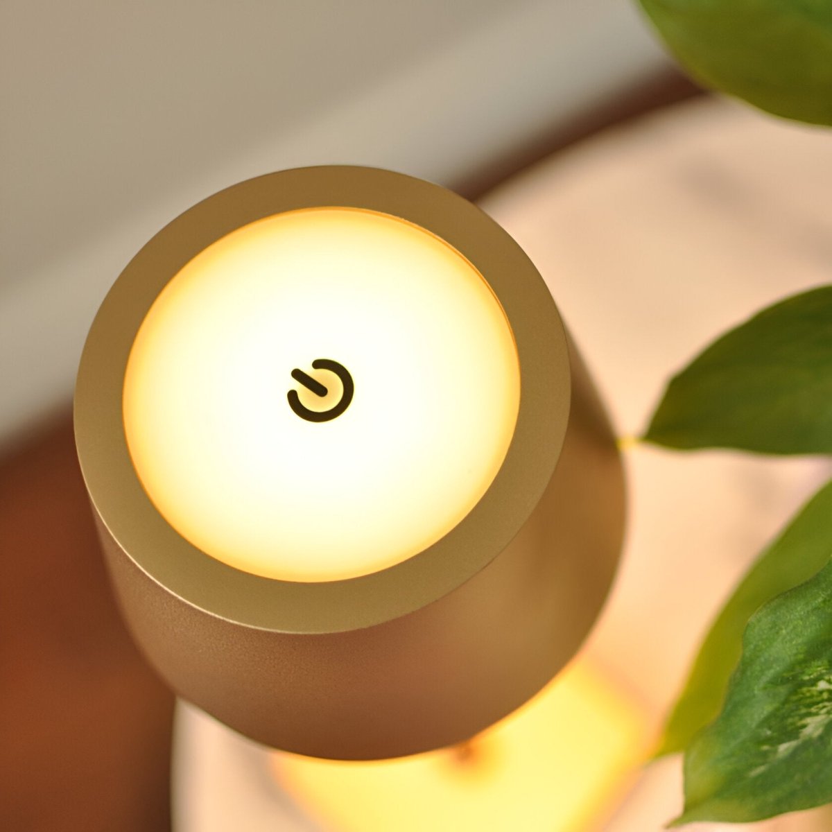 AluGlow Tafellamp | Draagbare Aluminium LED Lamp met Touch Control - odelly.nl