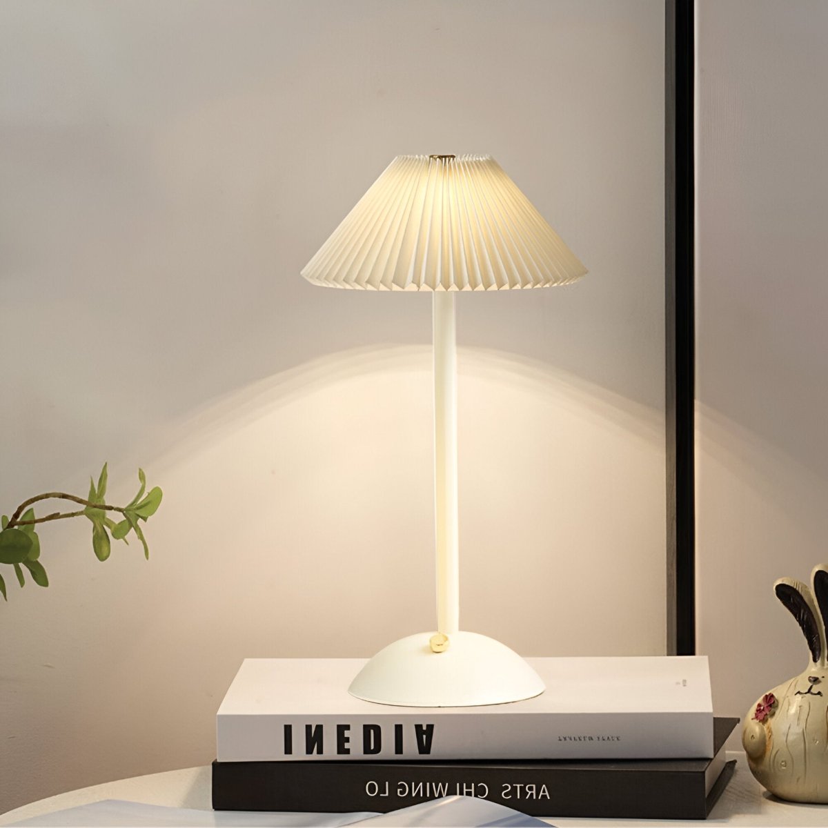 AluShine Tafellamp | Aluminium LED Tafel Lamp met Paraplu Design - odelly.nl