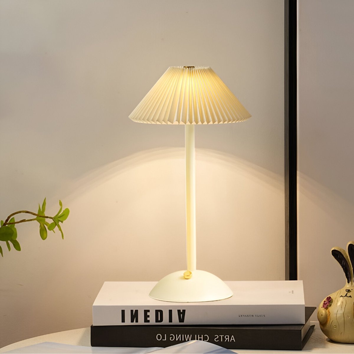 AluShine Tafellamp | Aluminium LED Tafel Lamp met Paraplu Design - odelly.nl
