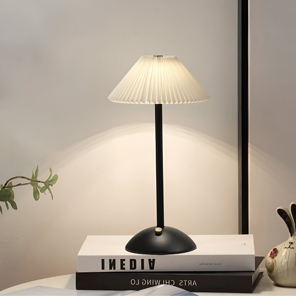 AluShine Tafellamp | Aluminium LED Tafel Lamp met Paraplu Design - odelly.nl