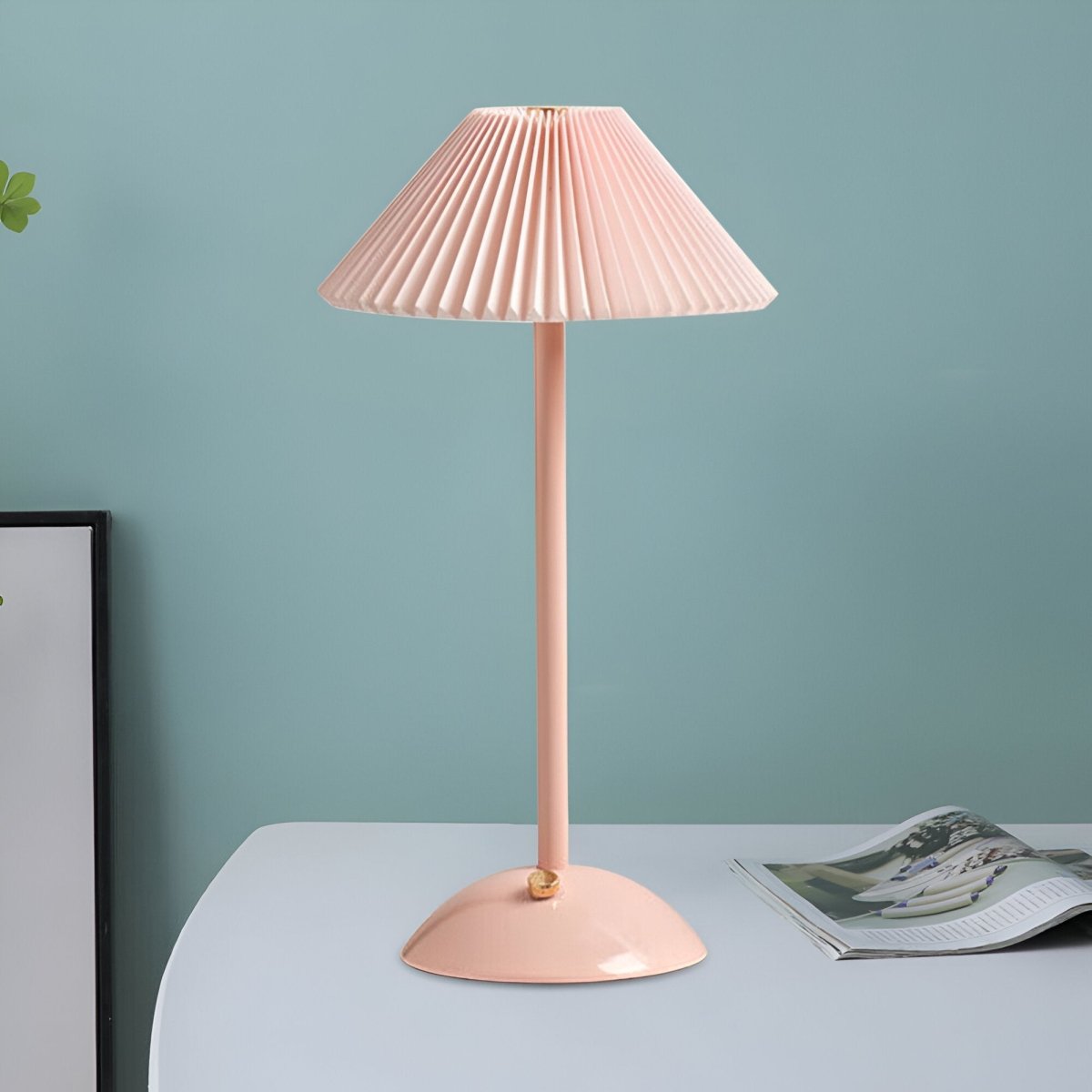 AluShine Tafellamp | Aluminium LED Tafel Lamp met Paraplu Design - odelly.nl