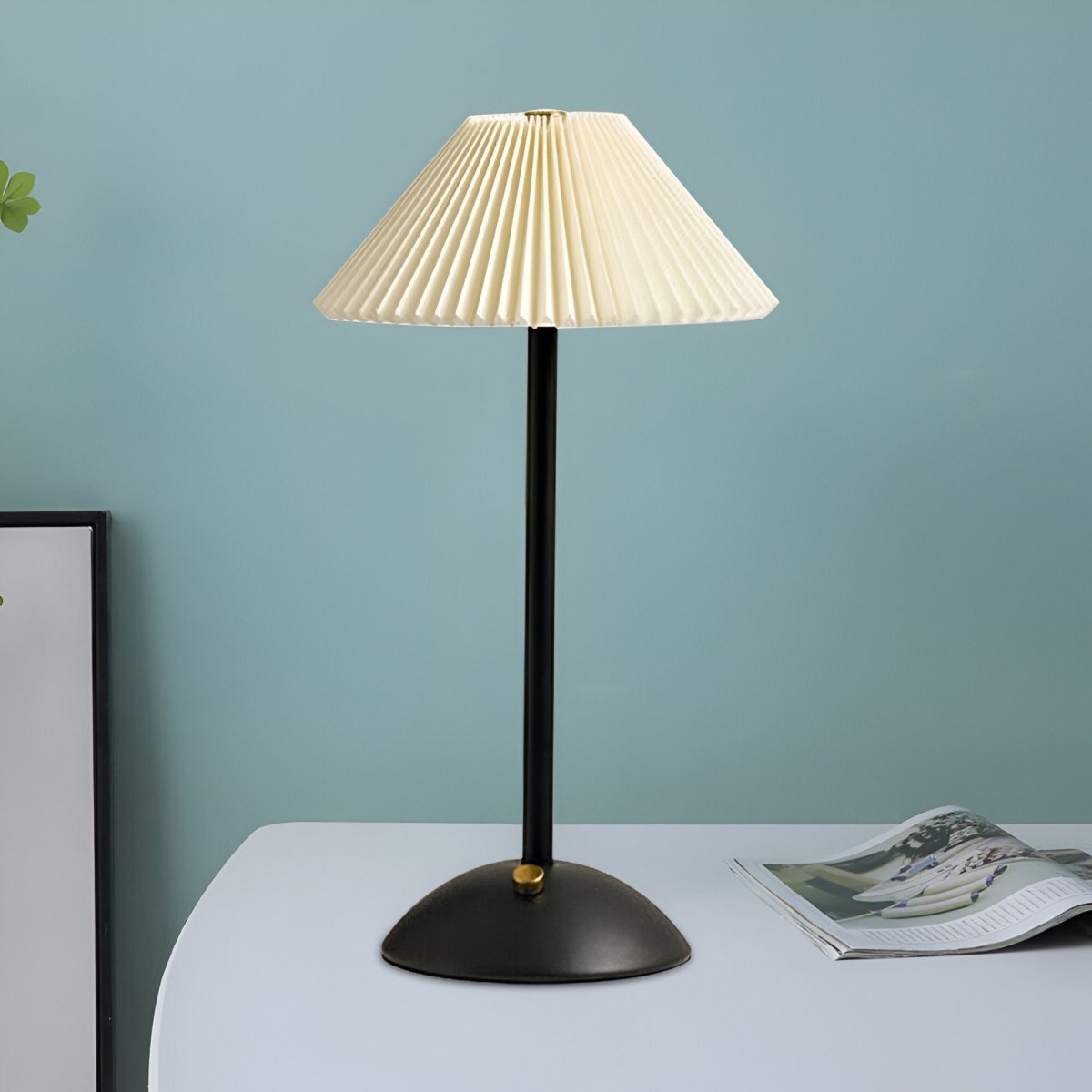 AluShine Tafellamp | Aluminium LED Tafel Lamp met Paraplu Design - odelly.nl