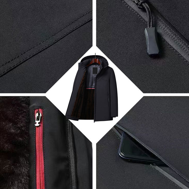 Archie™ - Warme en Stijlvolle Parka jas voor mannen - odelly.nl