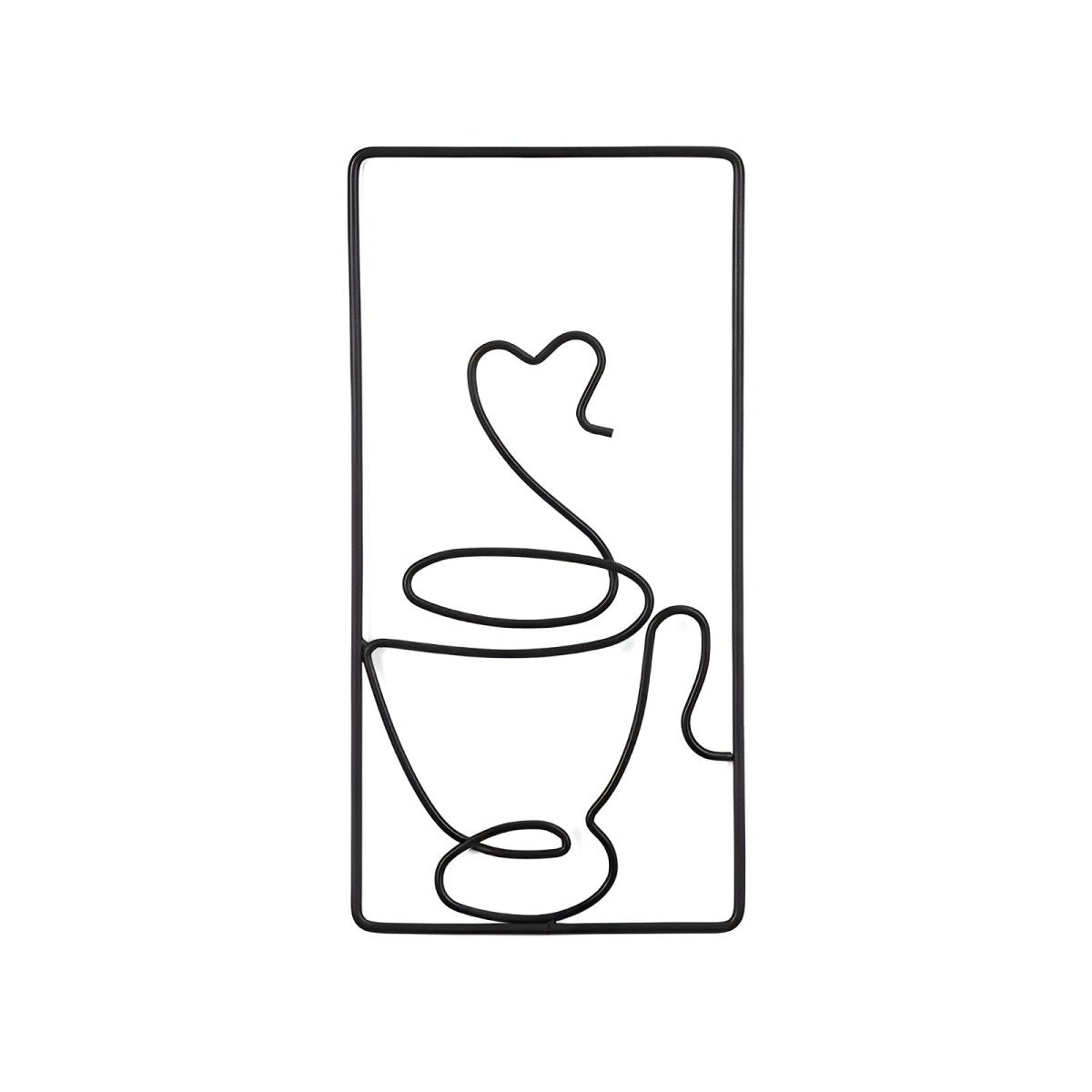 Barista Cups Wanddecoratie | Esthetische Koffiemok Wandkunst voor Creatieve Ruimte - Inrichting - odelly.nl