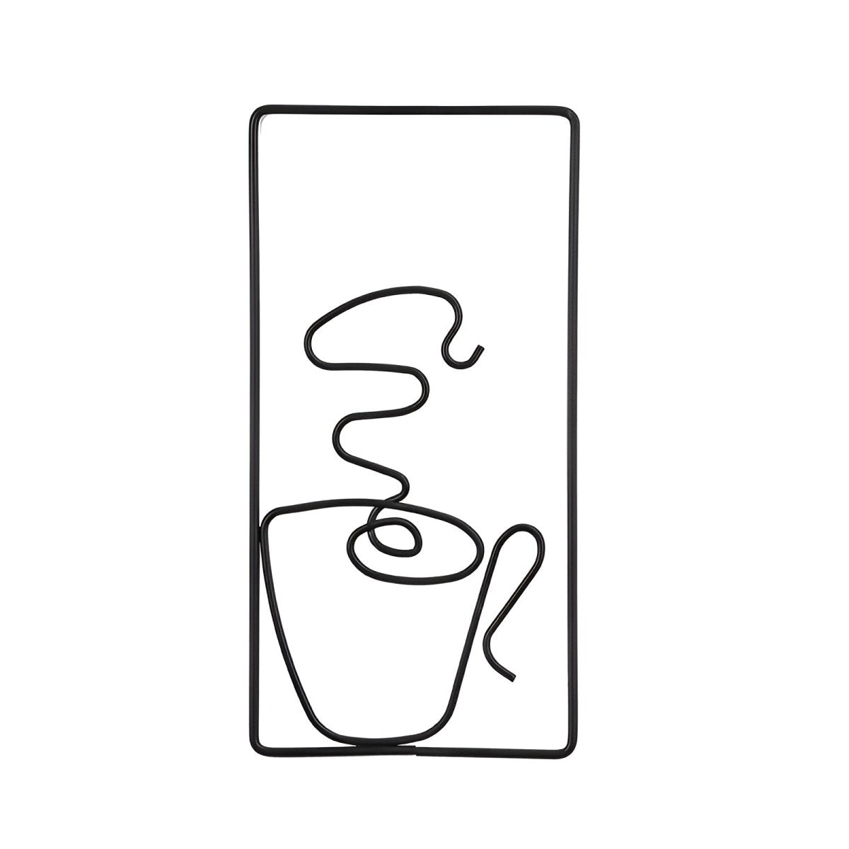Barista Cups Wanddecoratie | Esthetische Koffiemok Wandkunst voor Creatieve Ruimte - Inrichting - odelly.nl