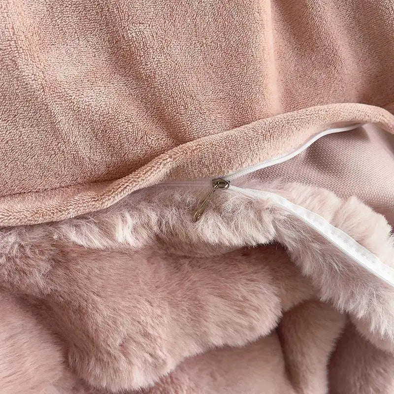Cloud - Like Luxury Cozy Fluffy Bedding Set - odelly.nl