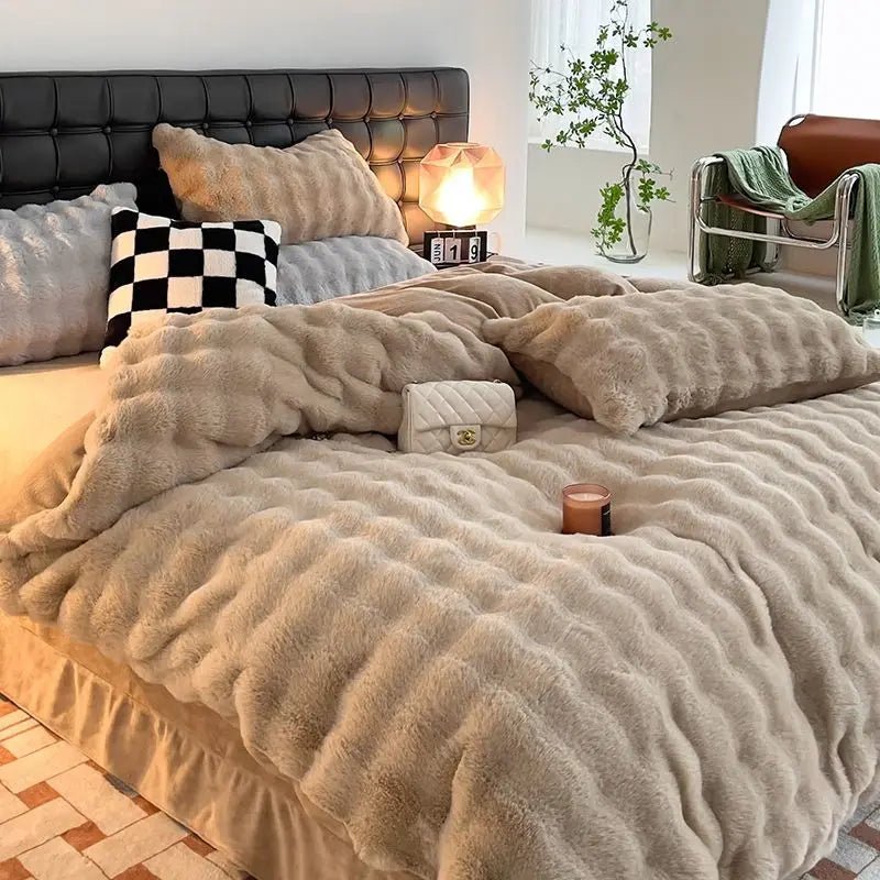 Cloud - Like Luxury Cozy Fluffy Bedding Set - odelly.nl