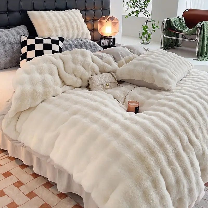 Cloud - Like Luxury Cozy Fluffy Bedding Set - odelly.nl