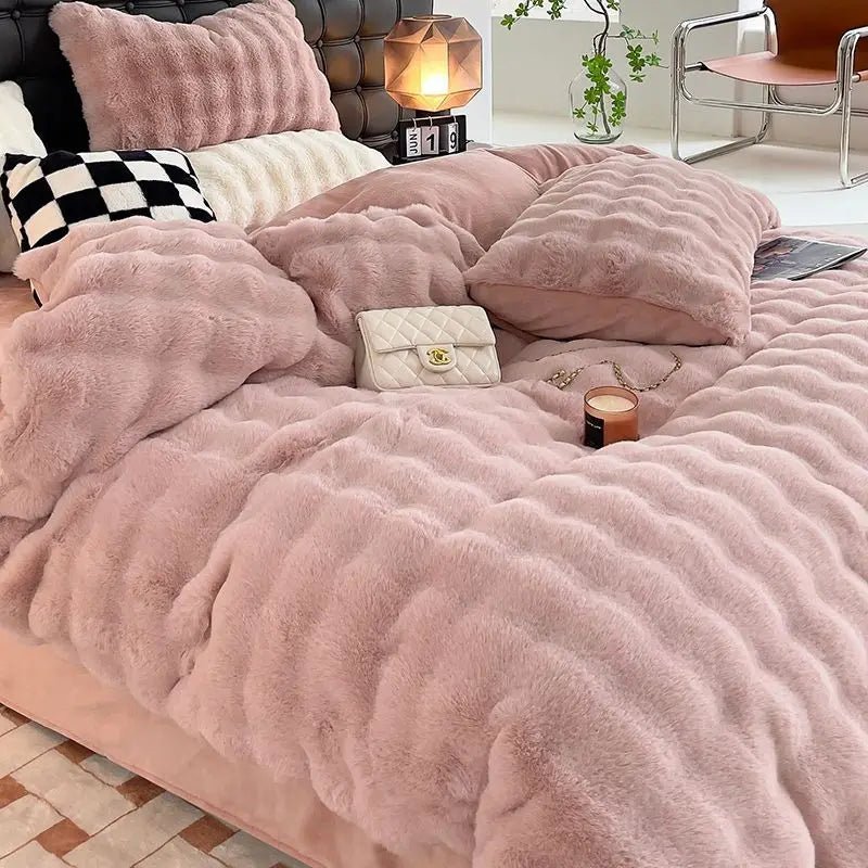 Cloud - Like Luxury Cozy Fluffy Bedding Set - odelly.nl
