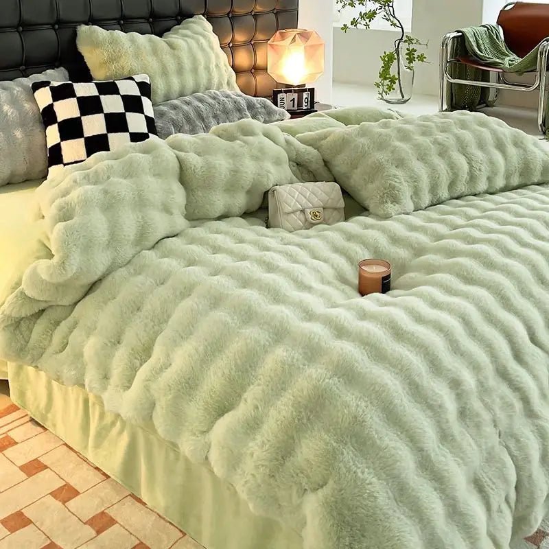 Cloud - Like Luxury Cozy Fluffy Bedding Set - odelly.nl