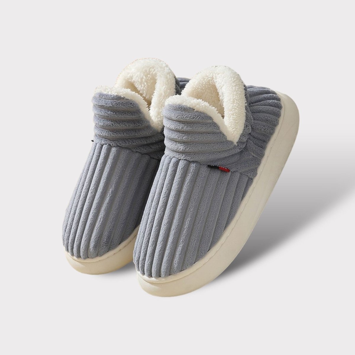 CozyComfort™ Therapeutische Fluffy Fleece Winter Sloffen | 🔥1+1 GRATIS🔥 - odelly.nl