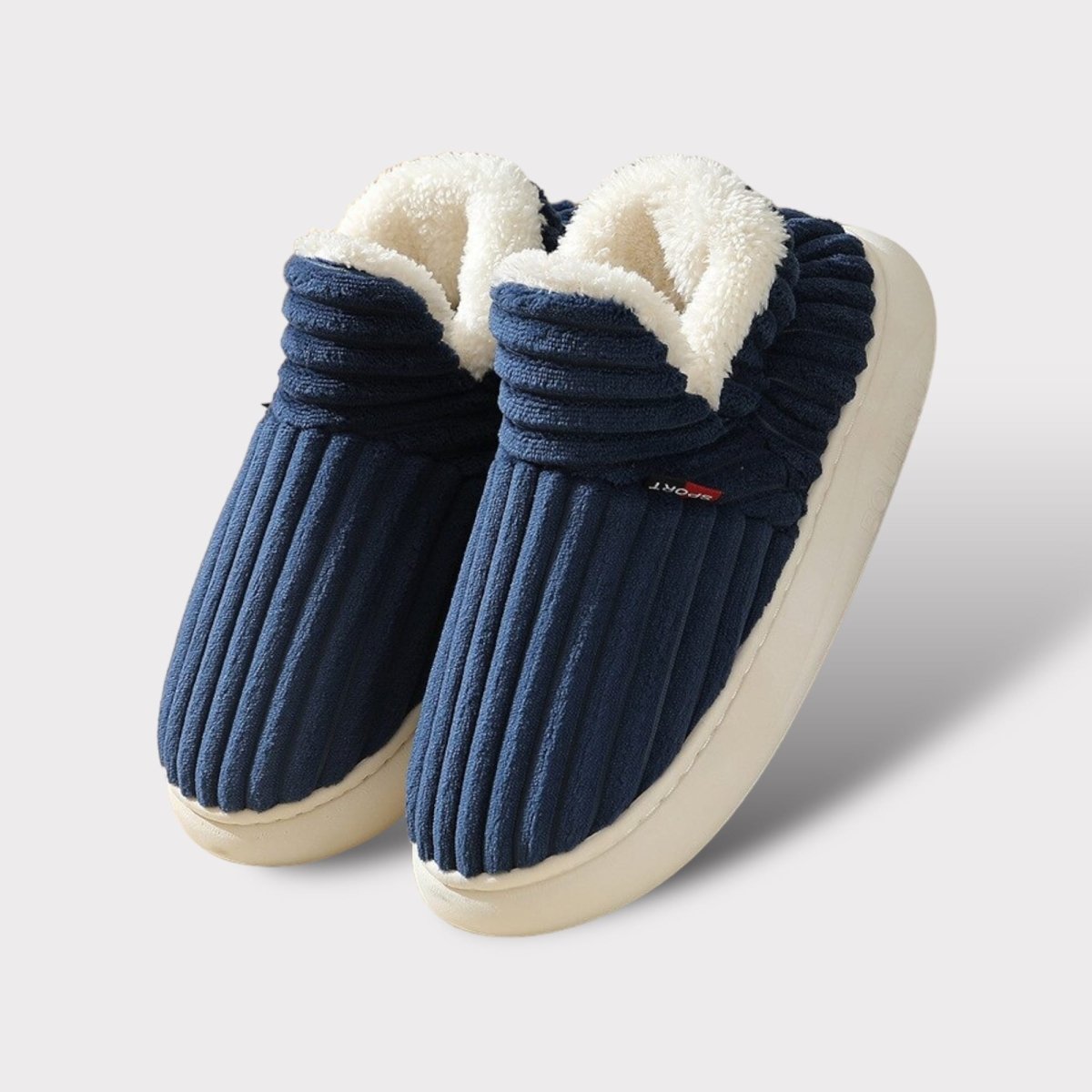 CozyComfort™ Therapeutische Fluffy Fleece Winter Sloffen | 🔥1+1 GRATIS🔥 - odelly.nl