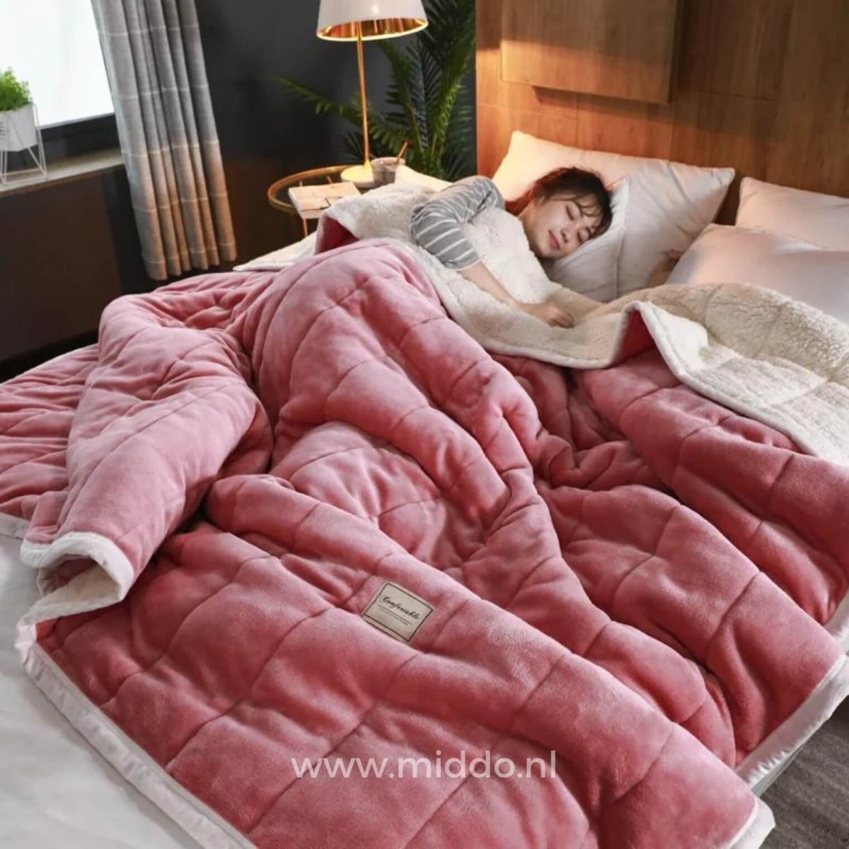 CozyFleece™ Pluche Woldeken | Warm en Knus voor Herfst en Winter - odelly.nl