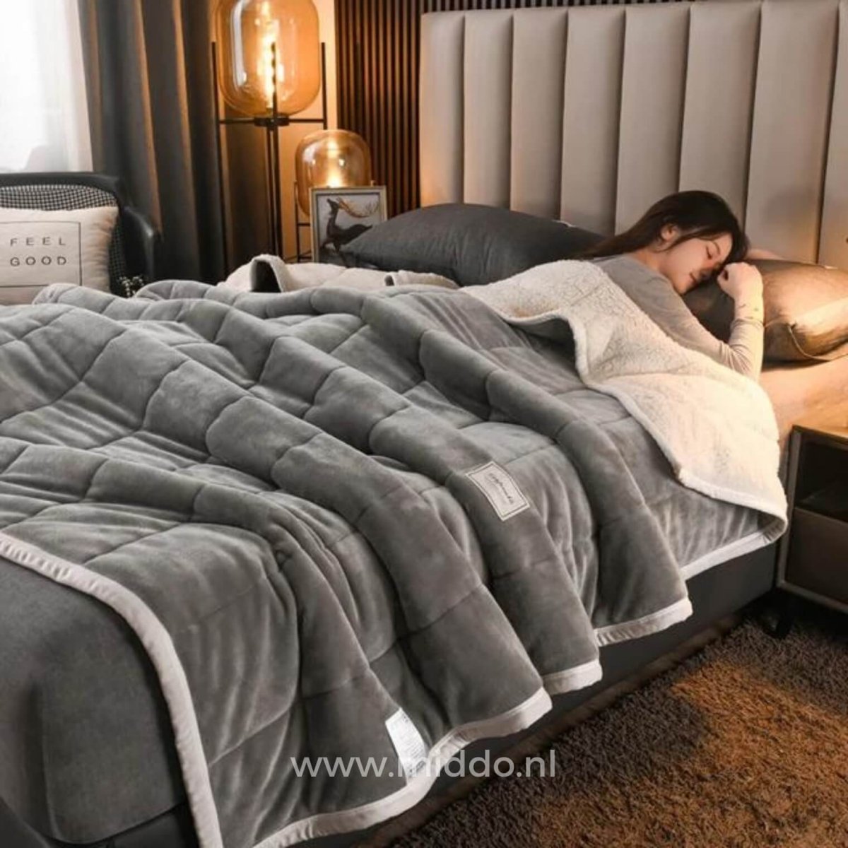 CozyFleece™ Pluche Woldeken | Warm en Knus voor Herfst en Winter - odelly.nl