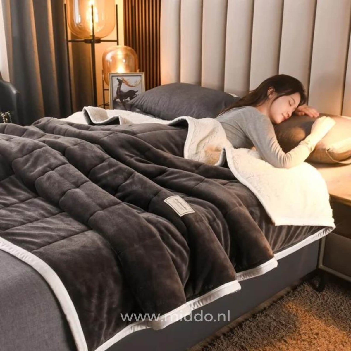 CozyFleece™ Pluche Woldeken | Warm en Knus voor Herfst en Winter - odelly.nl