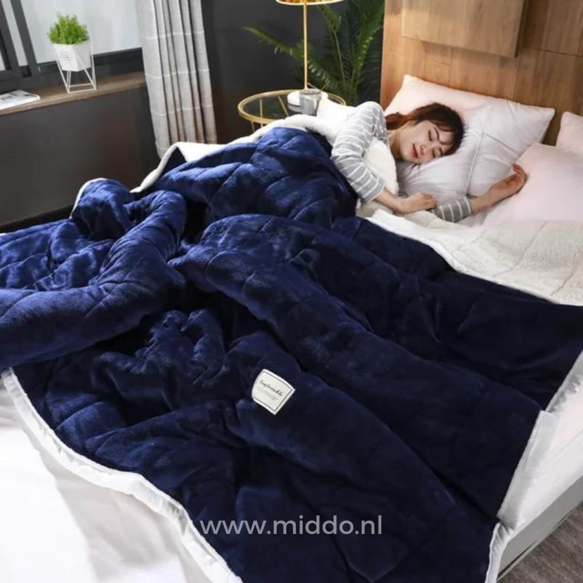 CozyFleece™ Pluche Woldeken | Warm en Knus voor Herfst en Winter - odelly.nl