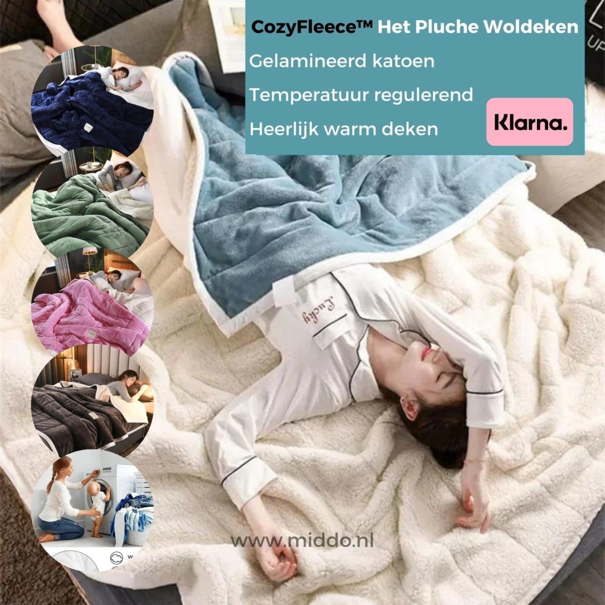 CozyFleece™ Pluche Woldeken | Warm en Knus voor Herfst en Winter - odelly.nl
