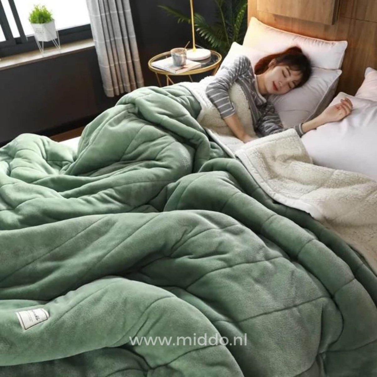 CozyFleece™ Pluche Woldeken | Warm en Knus voor Herfst en Winter - odelly.nl