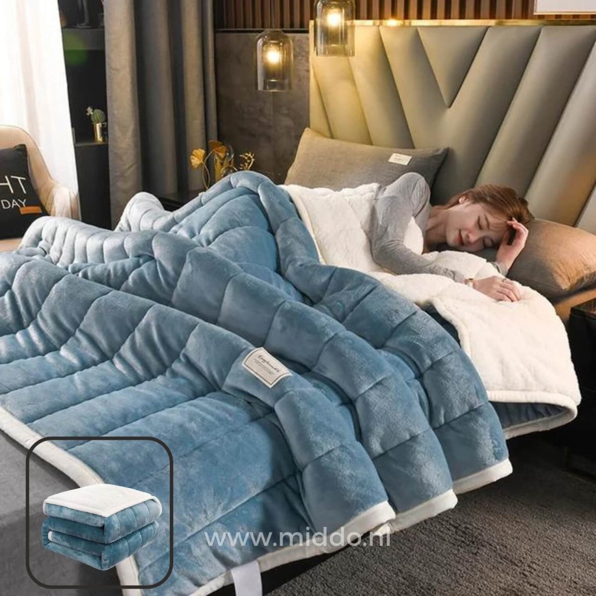 CozyFleece™ Pluche Woldeken | Warm en Knus voor Herfst en Winter - odelly.nl