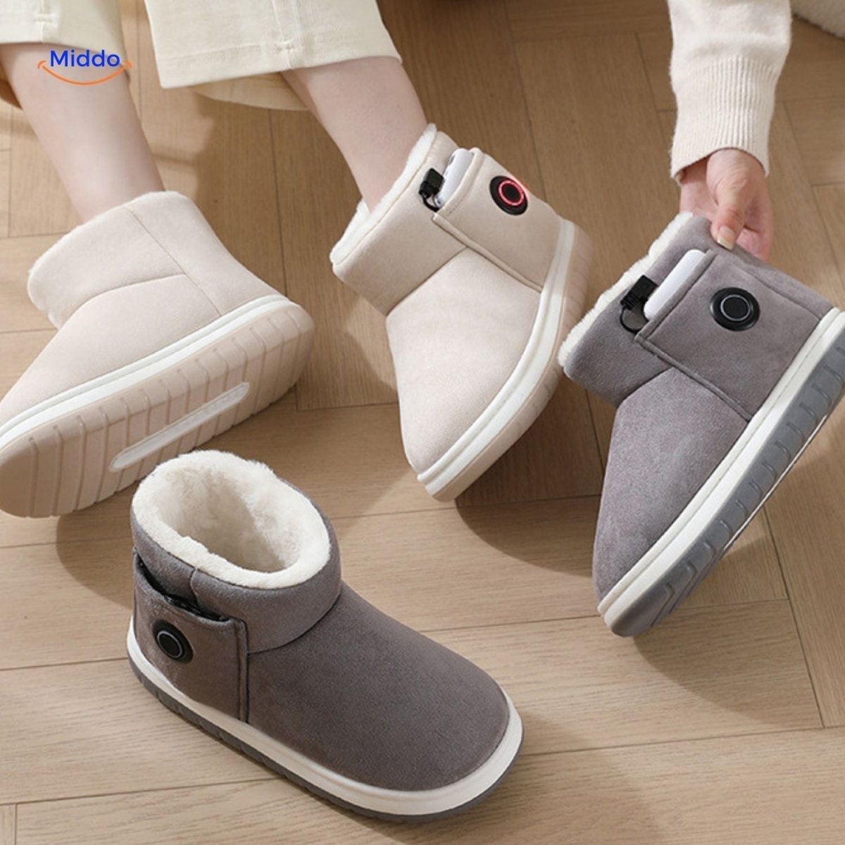 CozyFlex™ Verwarmde Schoenen | Comfort, Stijl & Warmte voor Elke Stap! - odelly.nl