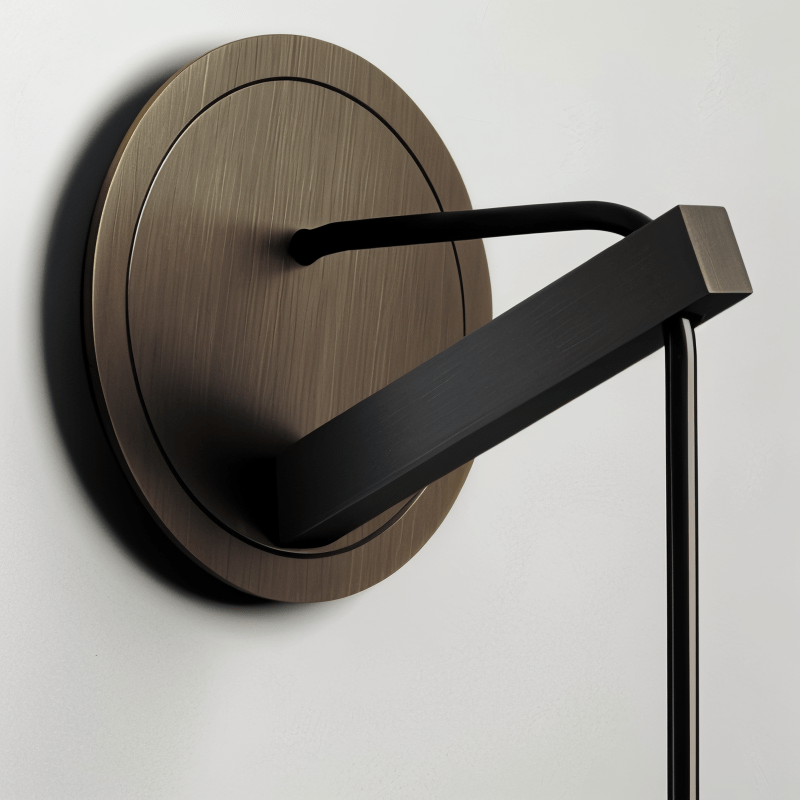 CrystalGrey Wandlamp | Minimalistische Rookglas Tube Moderne Wandlamp - odelly.nl