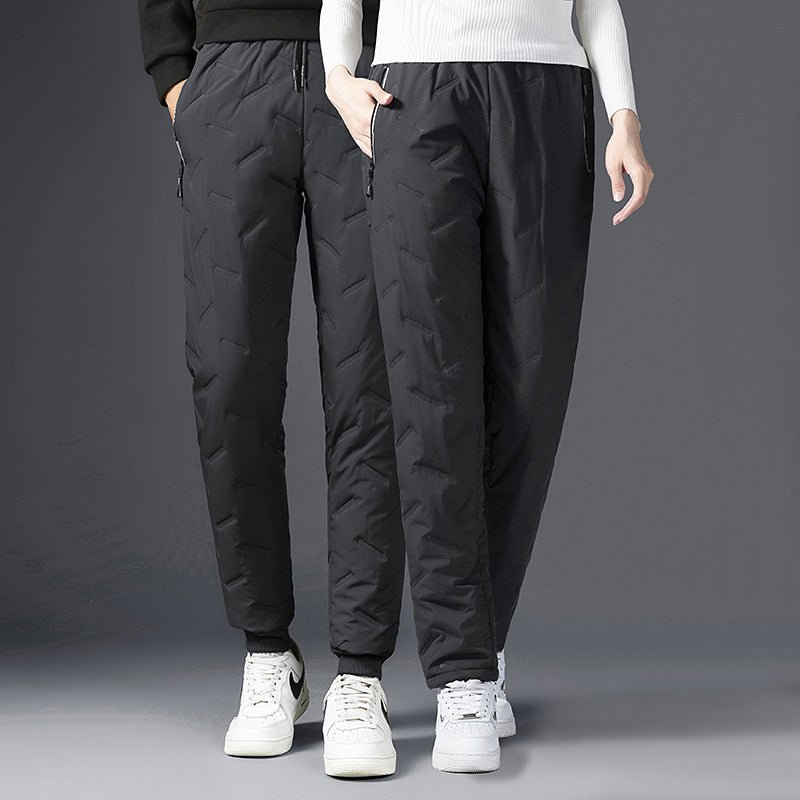 Denzel™ - Warme en winddichte joggingbroek van lamswol - odelly.nl