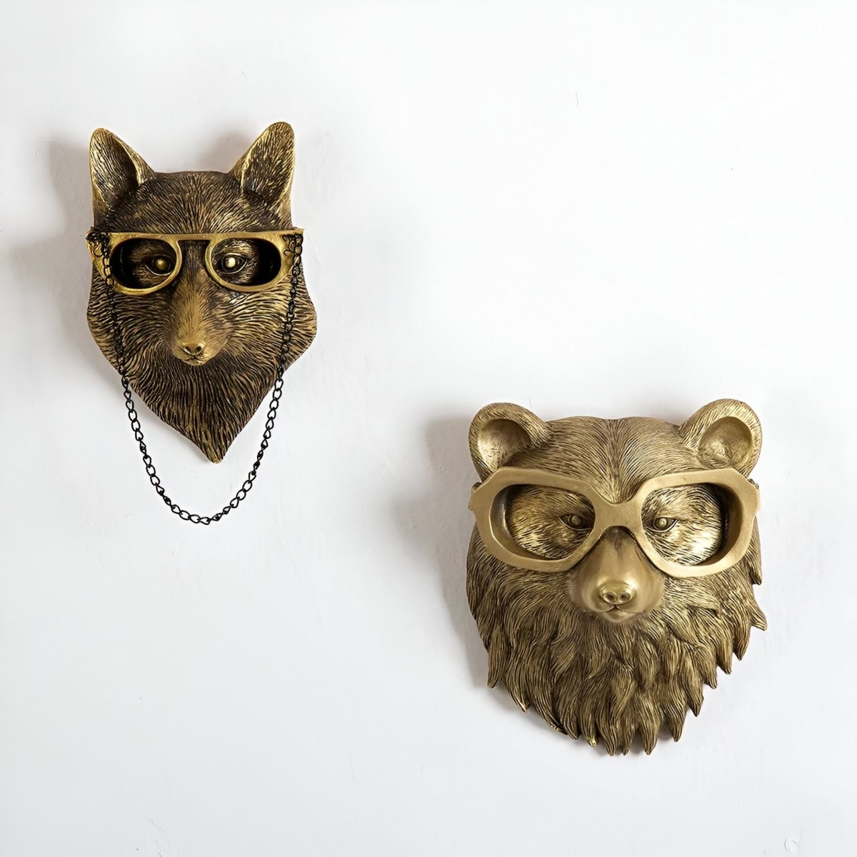 Dieren Wandhaak | Multifunctionele Wandhaak met Decoratief Design en Opslagfunctie - odelly.nl