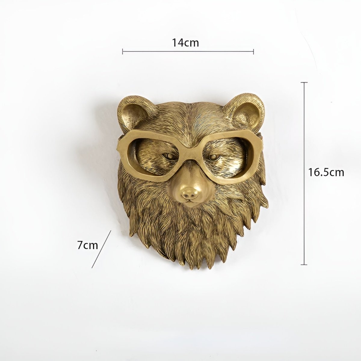 Dieren Wandhaak | Multifunctionele Wandhaak met Decoratief Design en Opslagfunctie - odelly.nl