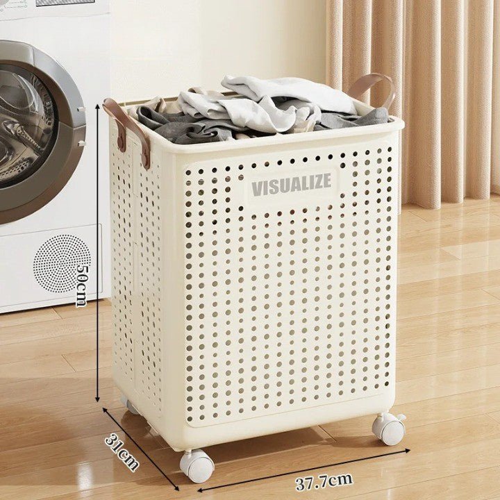Easy Mobility Modern Space - Saving Laundry Organizer Basket - odelly.nl