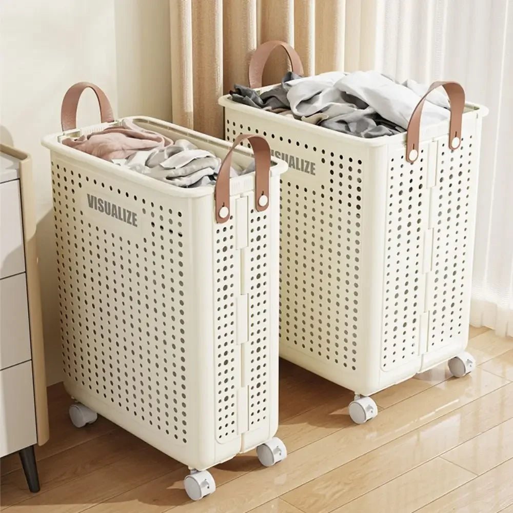 Easy Mobility Modern Space - Saving Laundry Organizer Basket - odelly.nl