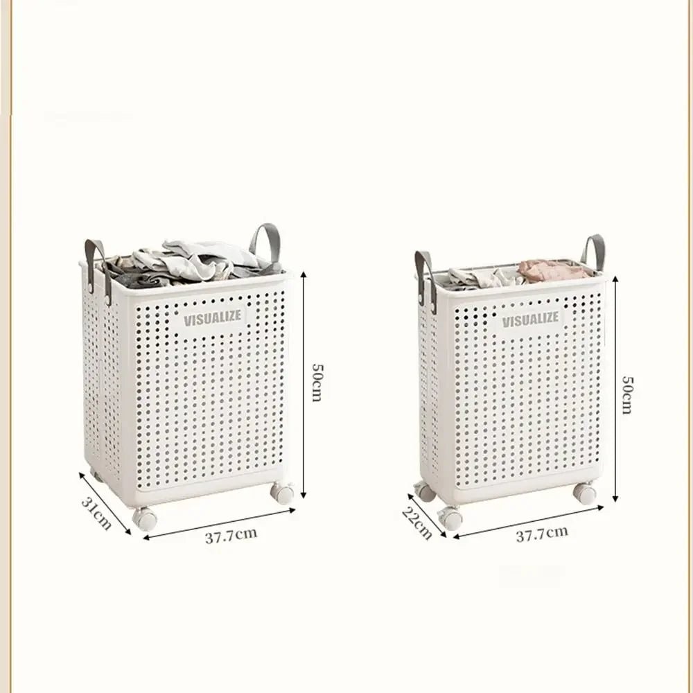 Easy Mobility Modern Space - Saving Laundry Organizer Basket - odelly.nl
