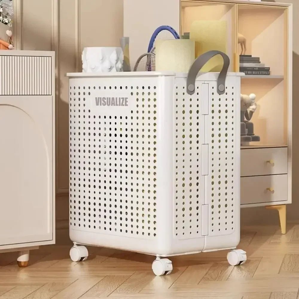 Easy Mobility Modern Space - Saving Laundry Organizer Basket - odelly.nl