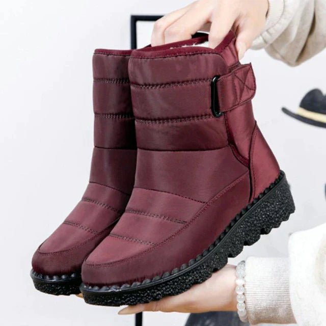 Emma Laarzen | Waterdichte, antislip gevoerde winterboots voor dames - odelly.nl