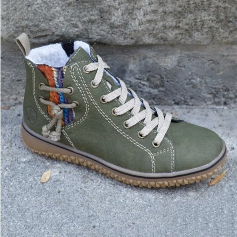 Emma Sneakers | Comfortabele en warme winterschoenen met fleece voering voor dames - odelly.nl
