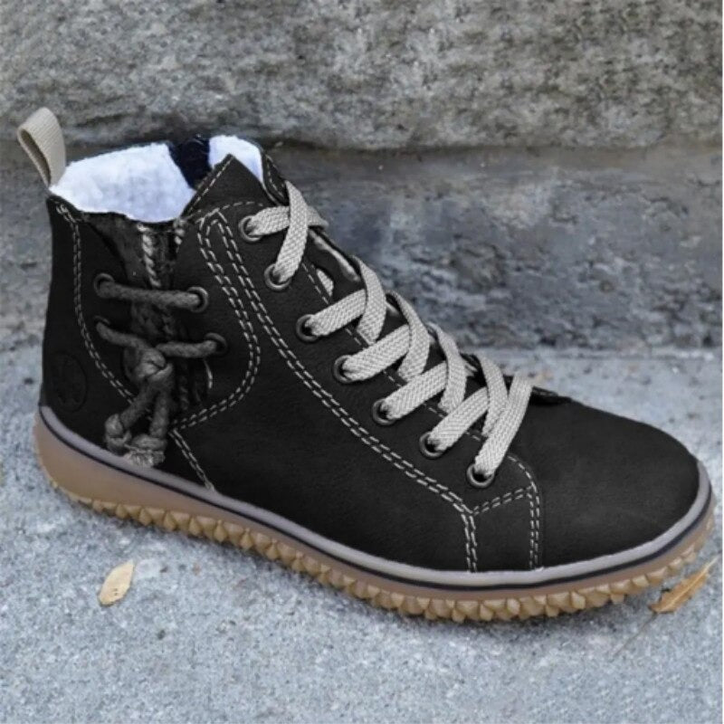 Emma Sneakers | Comfortabele en warme winterschoenen met fleece voering voor dames - odelly.nl