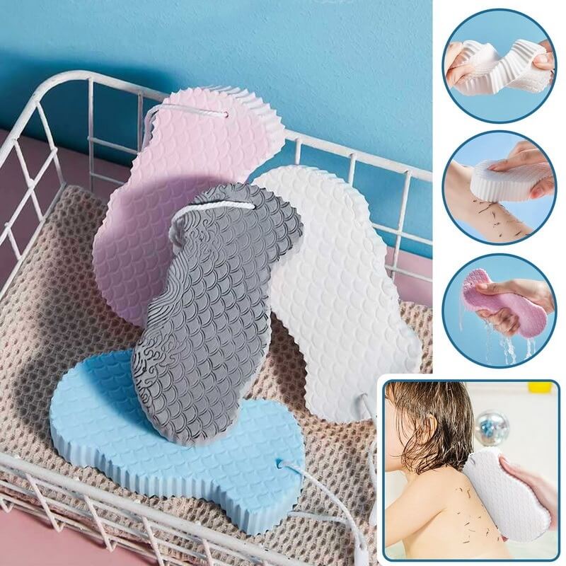 Exfoliating Bath Sponge™ (Pack of 2) - odelly.nl