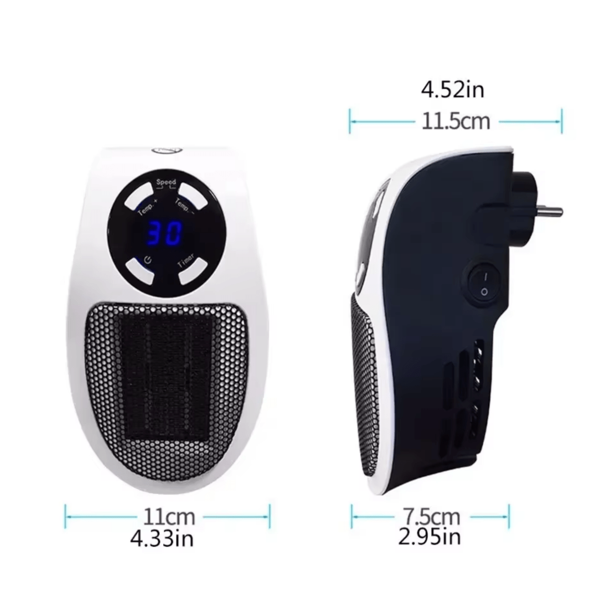 HeatBliss™ Mini Draagbare Radiator - odelly.nl