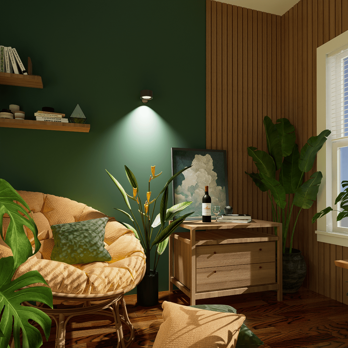 Infinite LED Wandlamp - odelly.nl