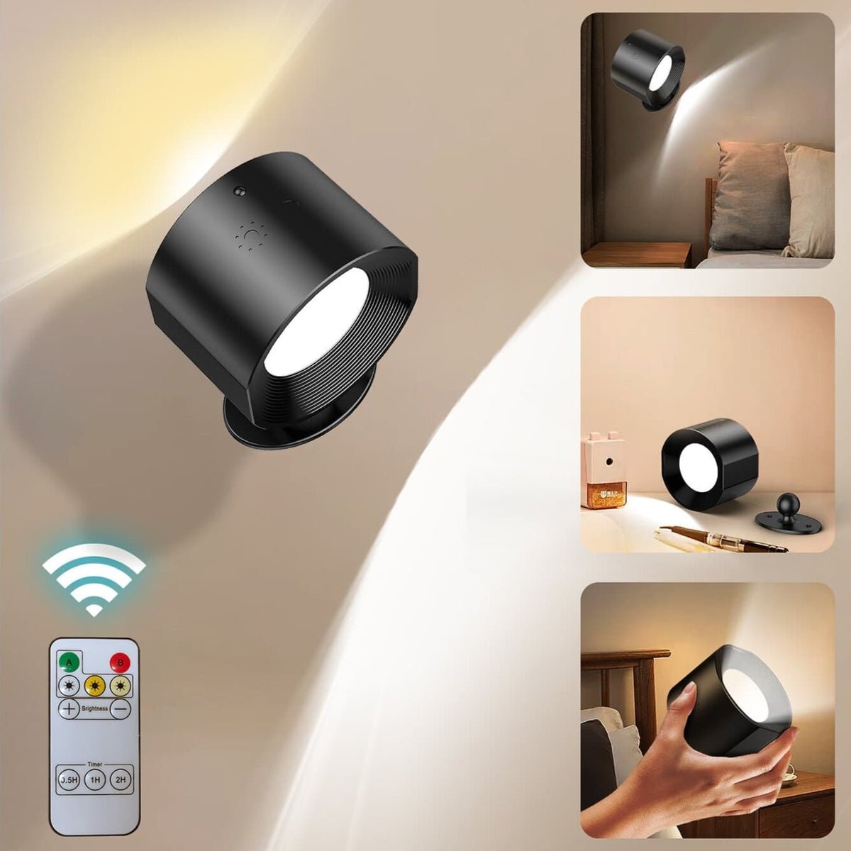 Infinite LED Wandlamp - odelly.nl