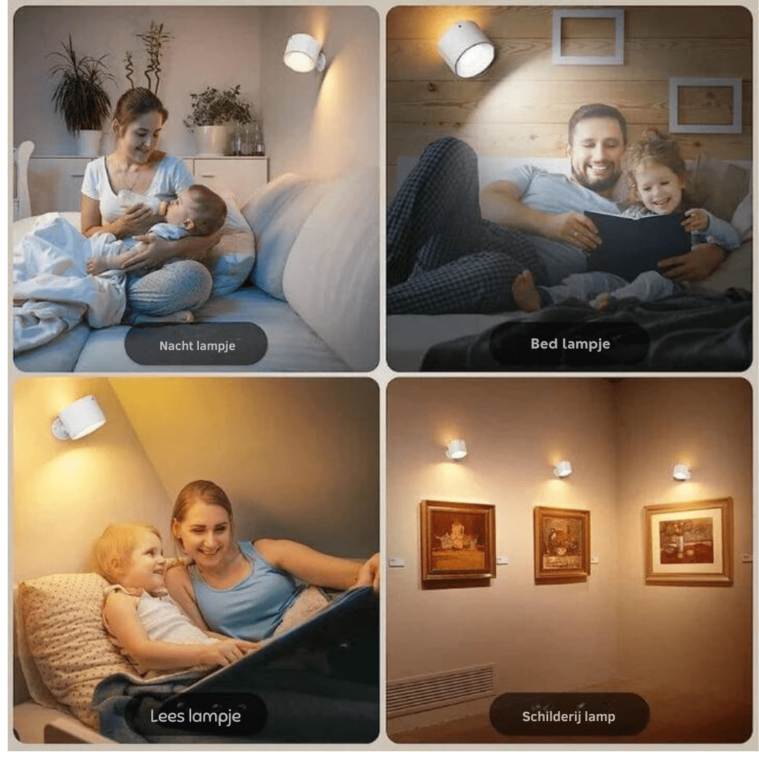 Infinite LED Wandlamp - odelly.nl