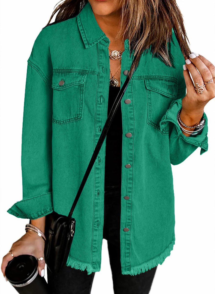 Isabel™ - Maak elke outfit leuker met dit spijkerjack - odelly.nl
