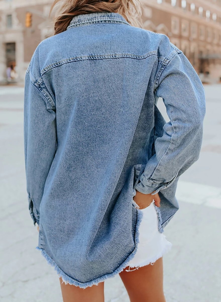 Isabel™ - Maak elke outfit leuker met dit spijkerjack - odelly.nl