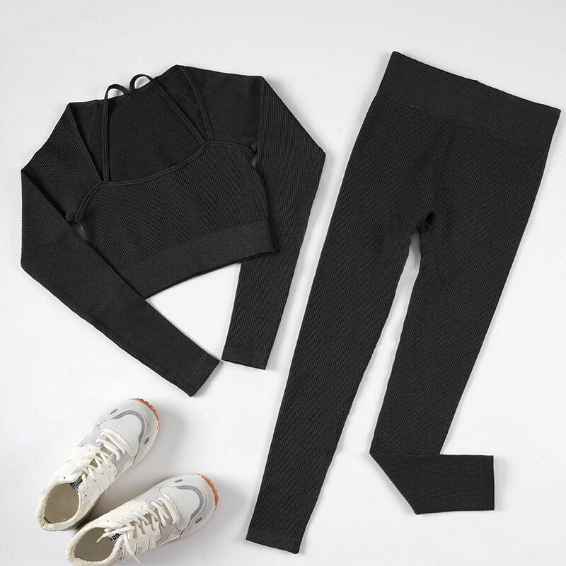 Lena Yoga Set - Een sexy en comfortabel sportsetje - odelly.nl