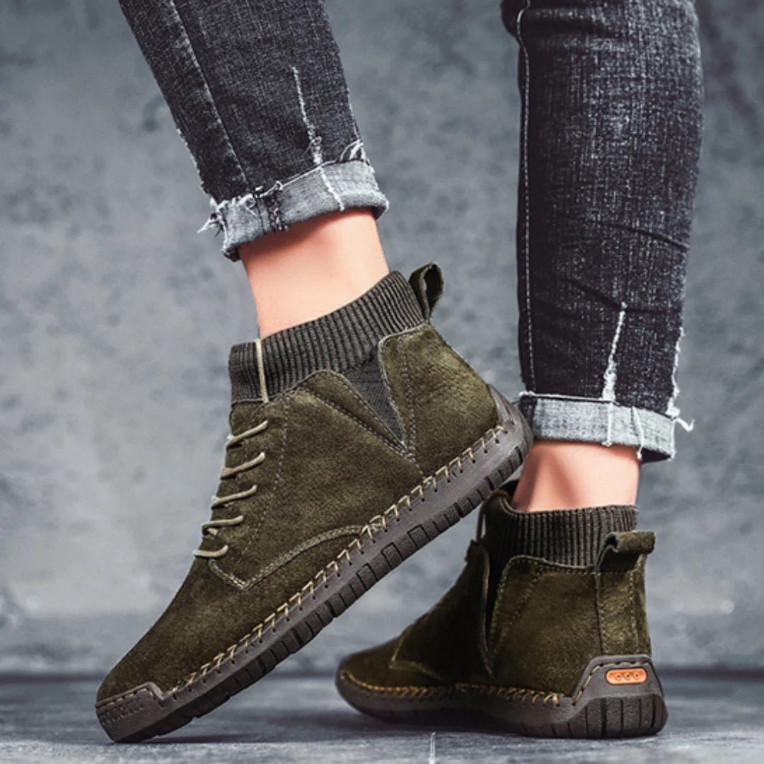 Liam Boots | Klassieke leren herenboots voor stijl en comfort - odelly.nl