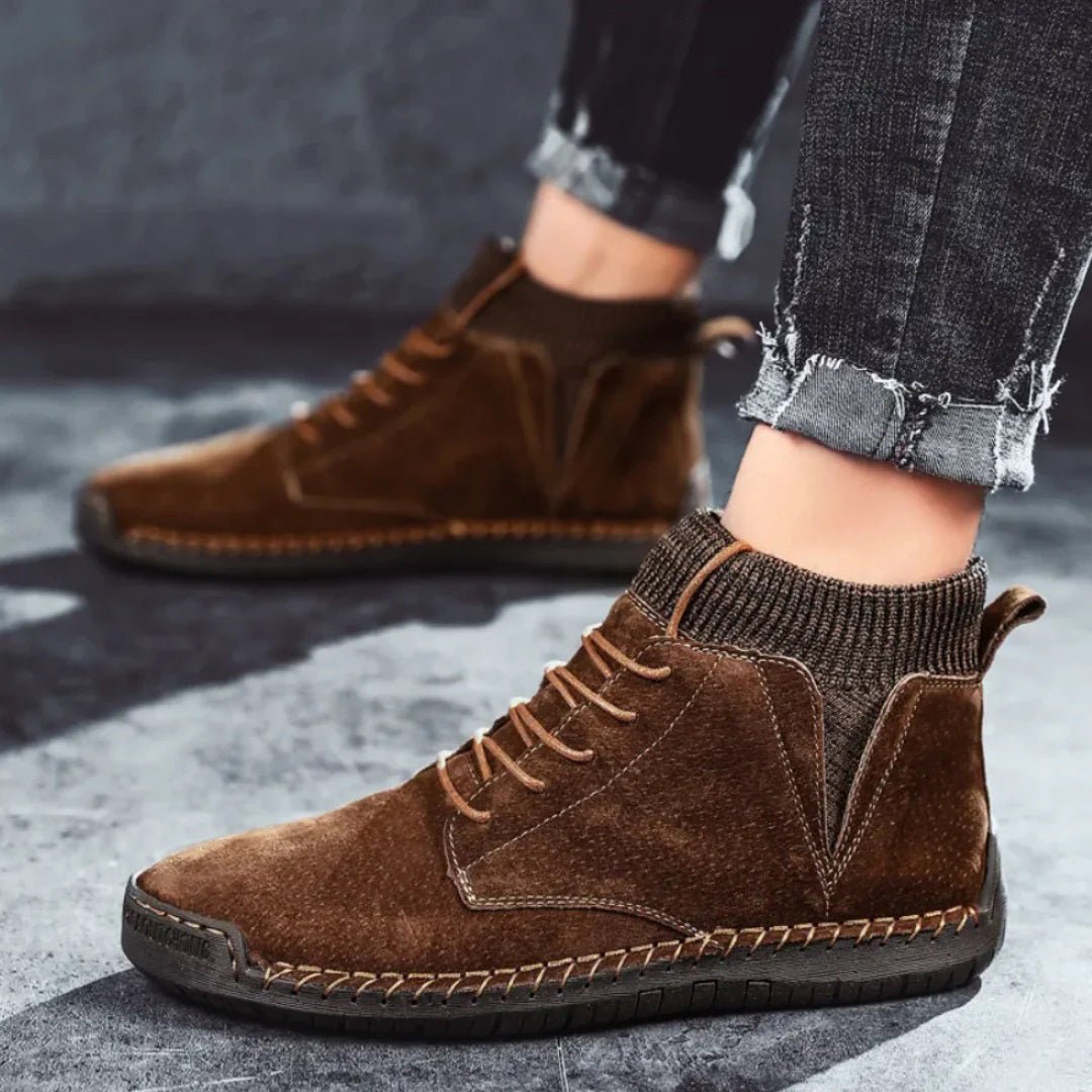 Liam Boots | Klassieke leren herenboots voor stijl en comfort - odelly.nl