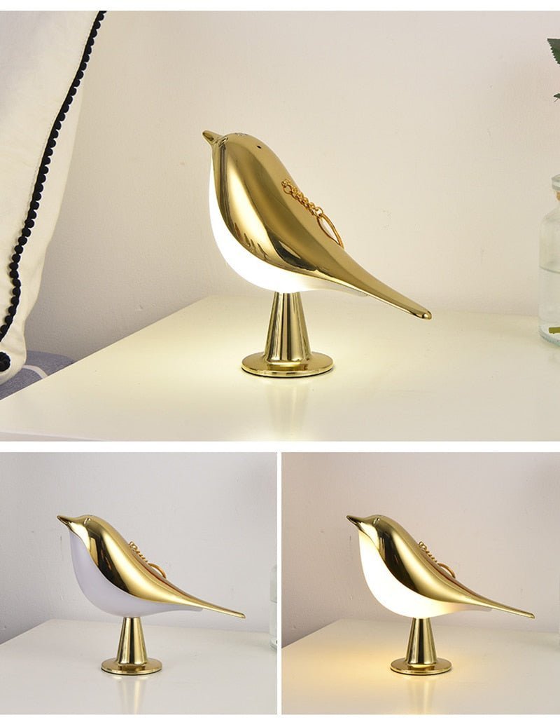 LightBird™ - Schattige draadloze oplaadbare lamp - odelly.nl